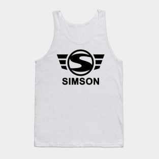 Simson logo (black) Tank Top